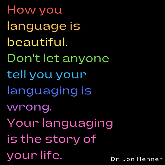 "how you language is beautiful" magnet